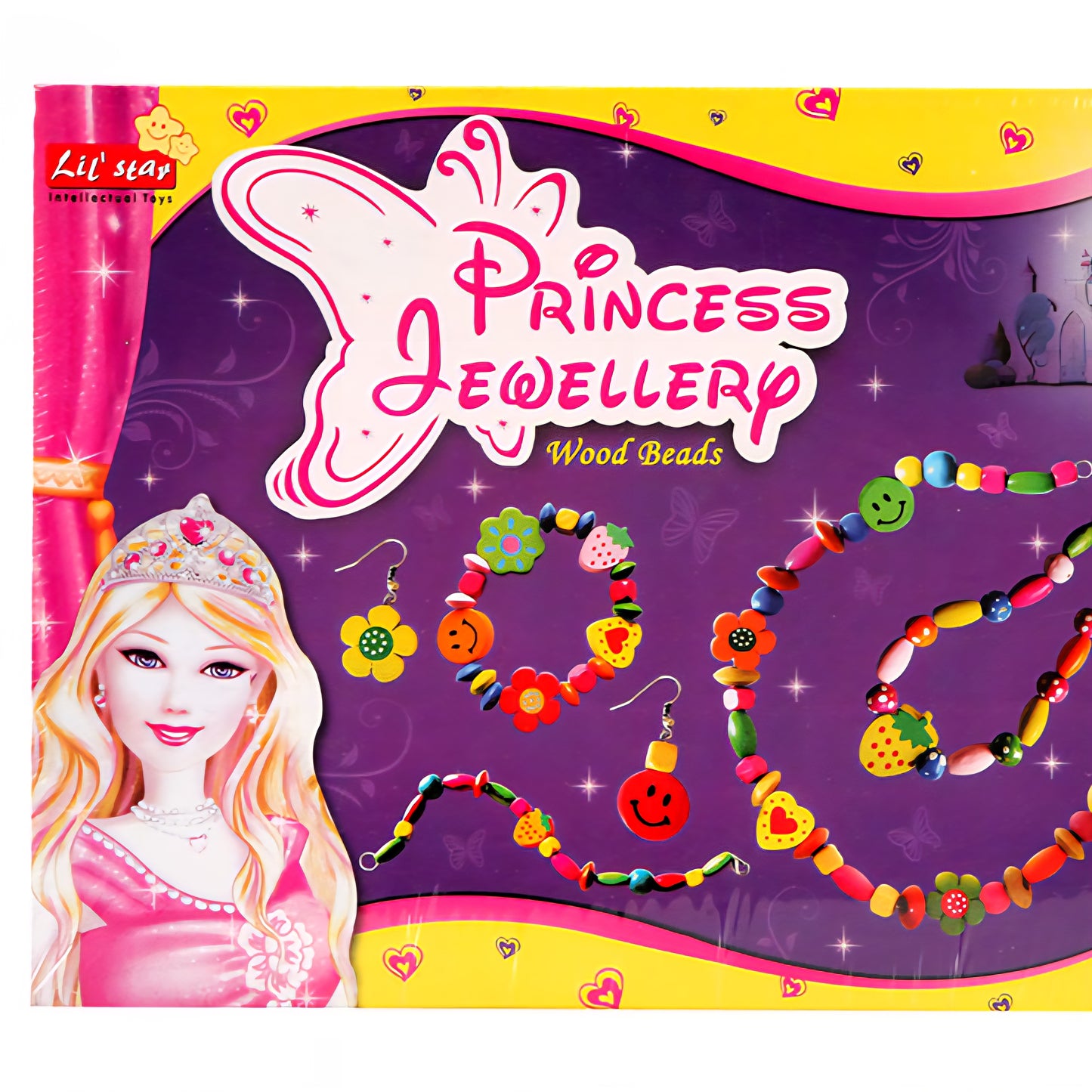Princess Jewellery- Learn the art of Jewellery Design with wooden beads For Kids | 5+Year