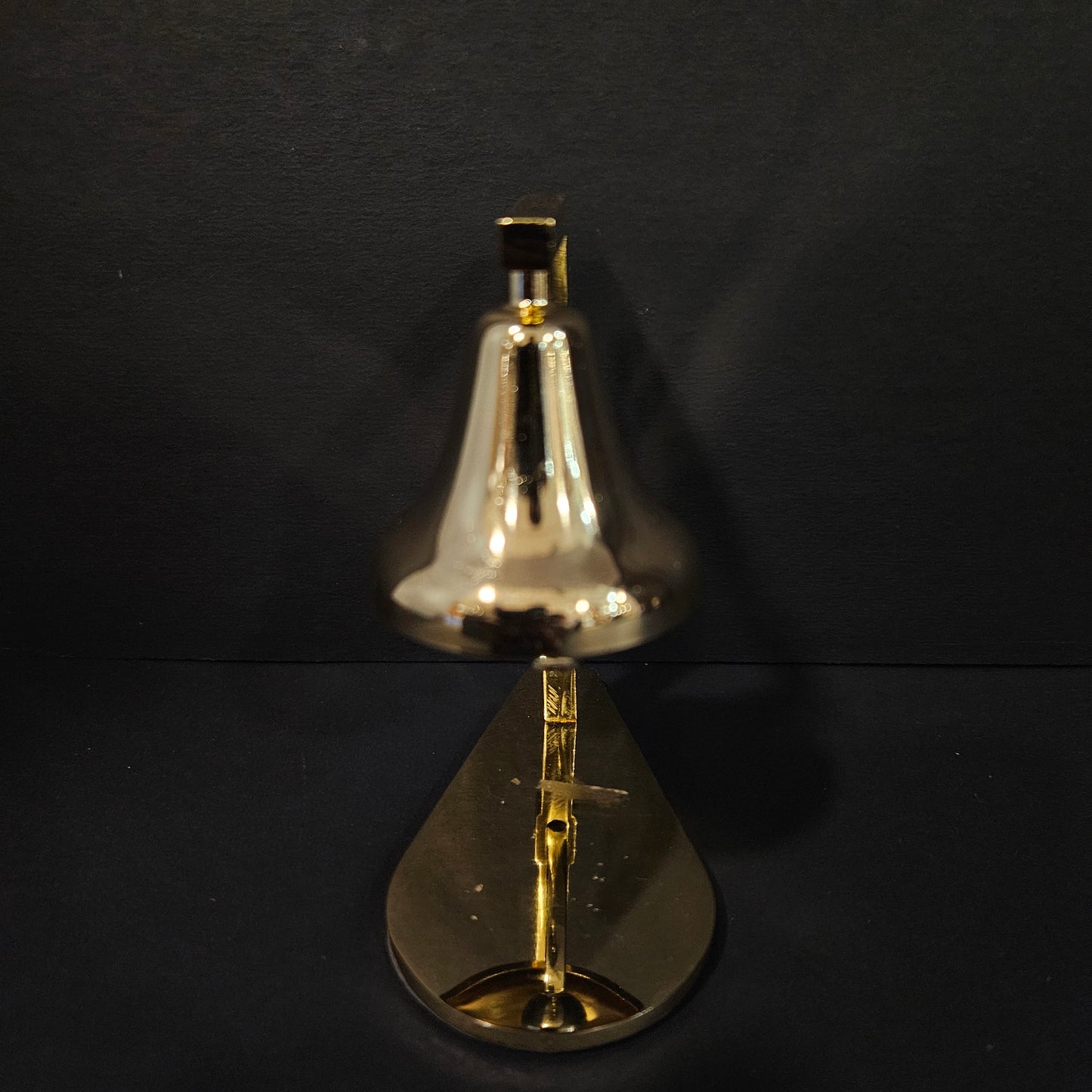 Inspired Metal Manual Call Bell | Clear Ring Tone | Ideal for Hotels, Restaurants & Service Desks | Durable & Elegant Decor Piece