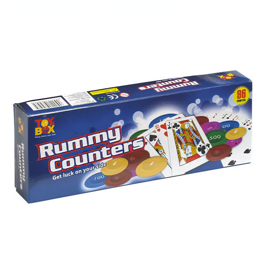 Rummy counters get your luck on your side 96 counters