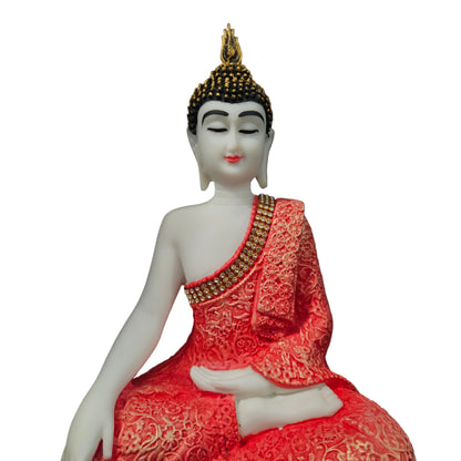 Meditating Blessing Buddha with attractive Statue Figurine Decorative for Home & Office