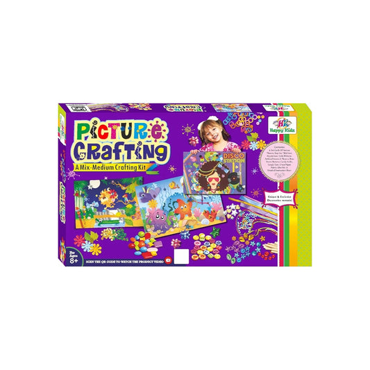 Art Craft Toys Picture Crafting A Mix- Medium Crafting Kit