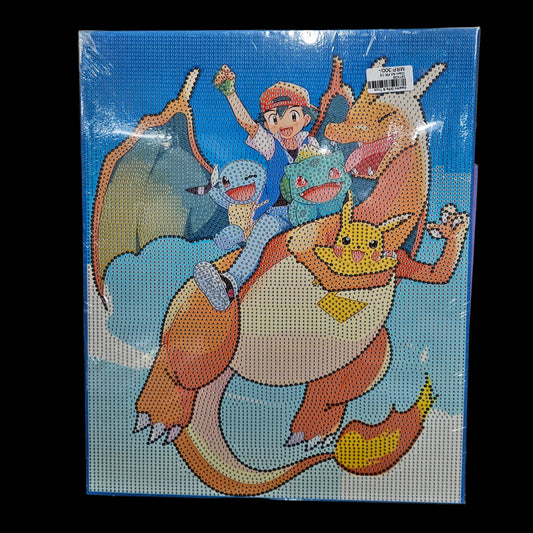 Cartoon characters diy art kit set