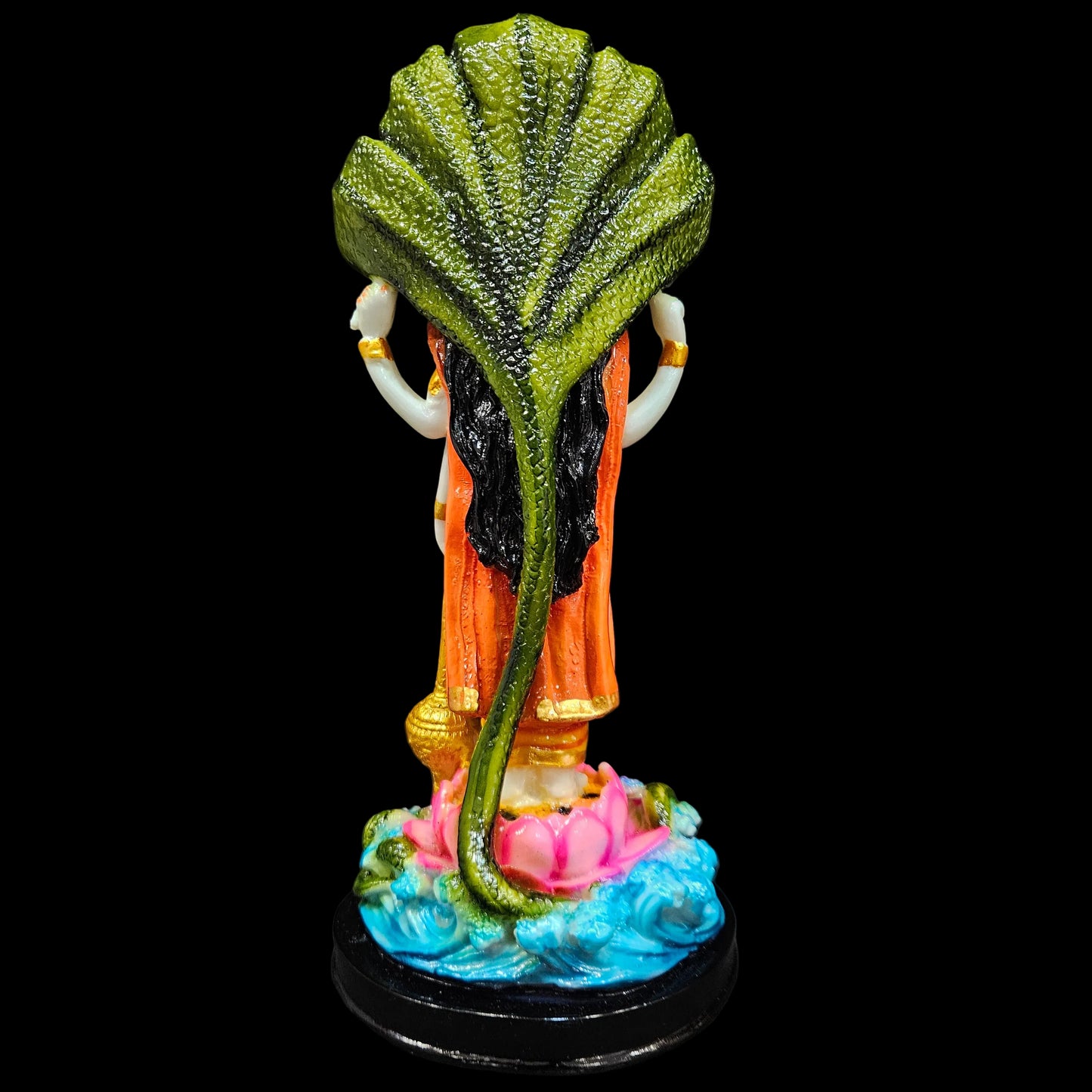 Marble Dust Lord Vishnu ji Murti Vishnu Bhagwan Statue Murti Idol for Home Pooja Gift Office Temple