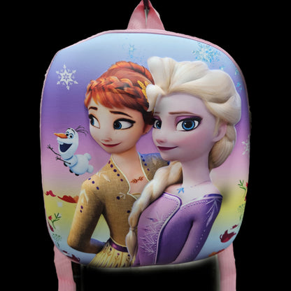 Cartoon character themed backpack for kids