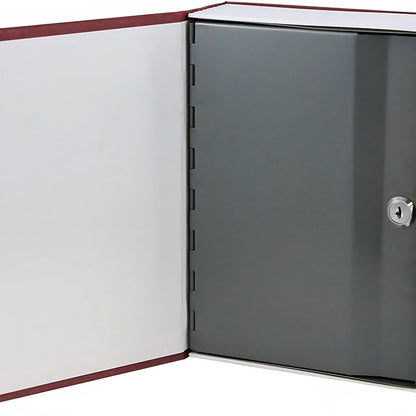 Dictionary Hidden Book Safe with Key Lock Large Size Red