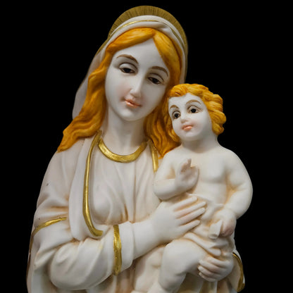 Mother Mary with child Jesus Sculpture Statue showpiece Figurine