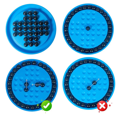 Jumbo colourful Brainvita Game, Multicolour for 5 years above age old kids