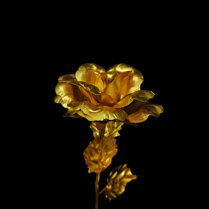 24 karat Love Artificial Golden Rose