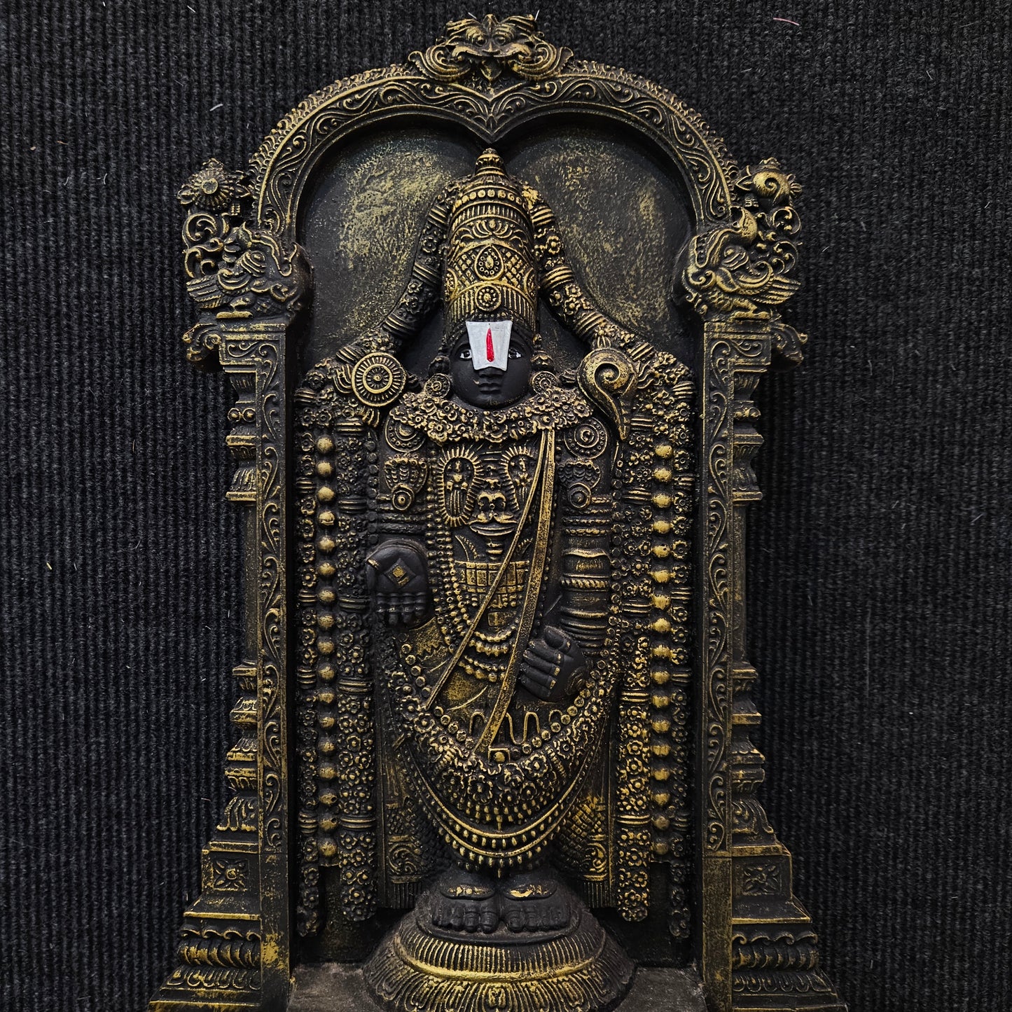 Tirupati Balaji Sri Venkateswara Srinivasa Swamy Statue Idol for Pooja Room,home & Office
