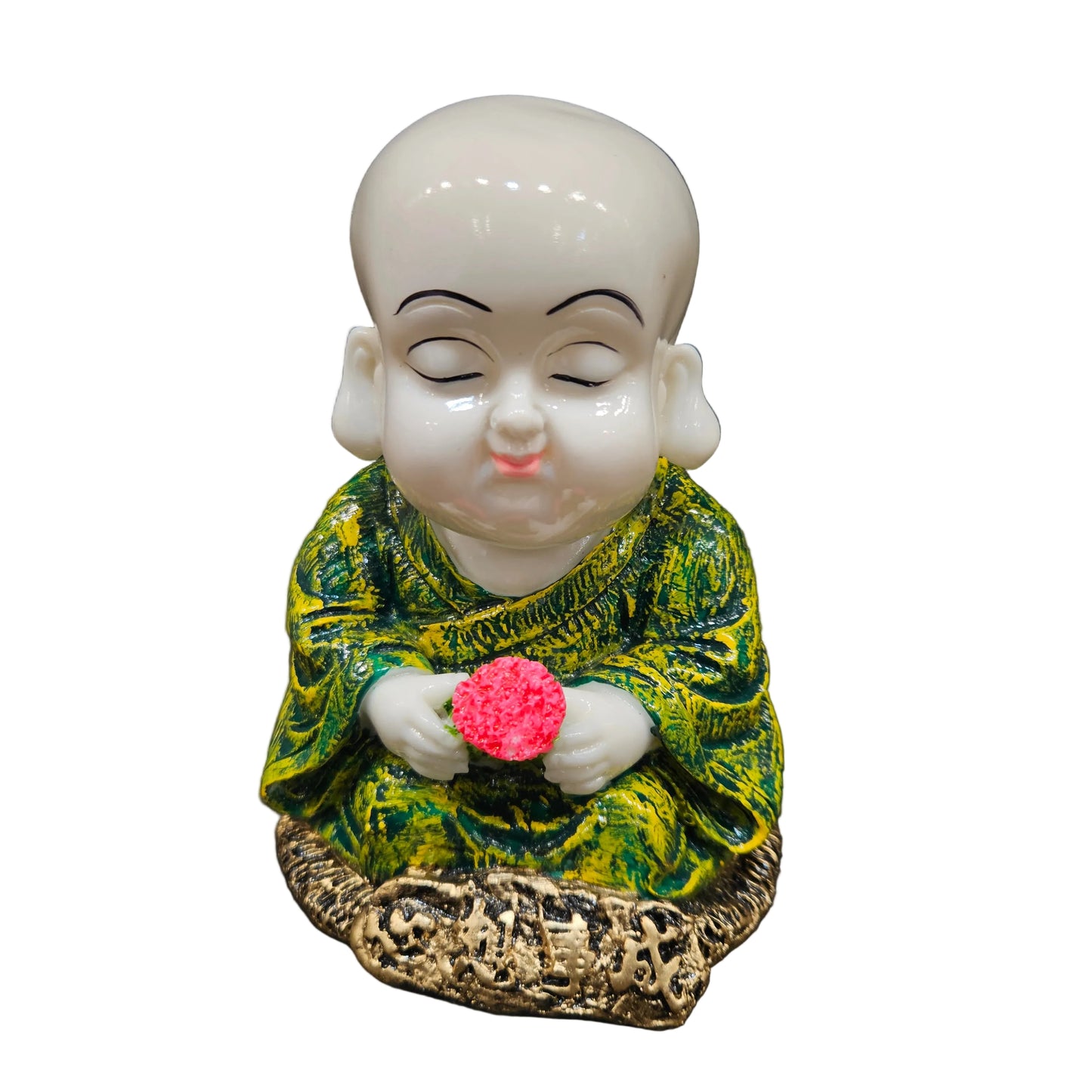 Marble Dust Polyresin small monk's 3pcs set Idol Statue Showpiece Figurine