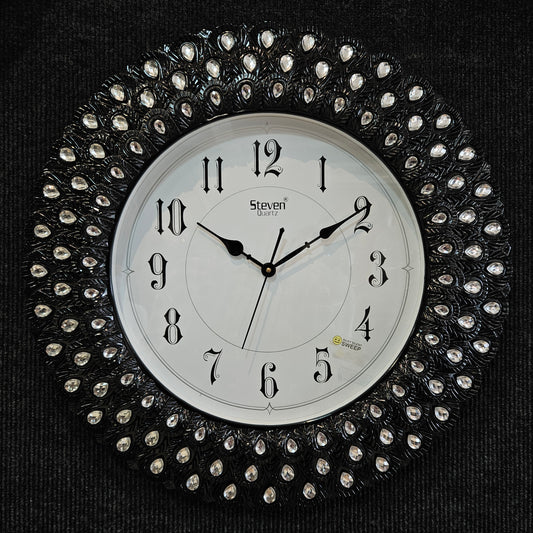 Analog stones designer Wall Clock for Bedroom, Hall, Drawing Room and Home
