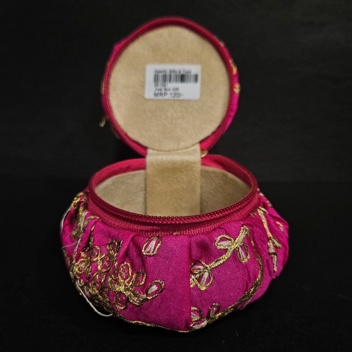 Rajasthani Style Royal Clutch Silk Jewelry or Bangle Box with vintage designer women collection for gifting and weeding collection