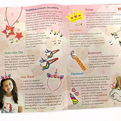 Unicorn Surprise Theme- DIY- Art and Craft Kit for Girls 6+ Age/Enhance Imaginary & Creative Skills
