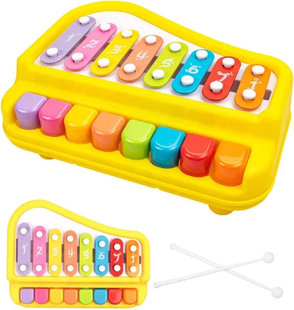 Beautiful melody xylophone Bl. Music learning tool, hand-eye coordination development, memory training.