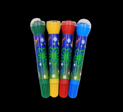 Stamp Roller Action Markers with 6pcs set