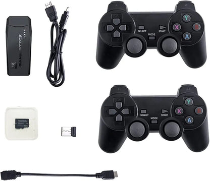 2.4G wireless controller gamepad for playing classic games on a TV. Original 3D rocker, high sensitivity, antiskid design.