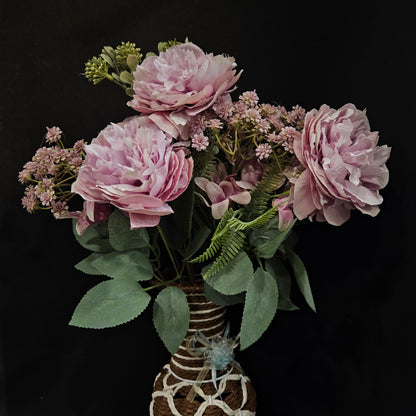 Chinese peony Artificial banquet floweral bunch to bring elegant look to your home & Office