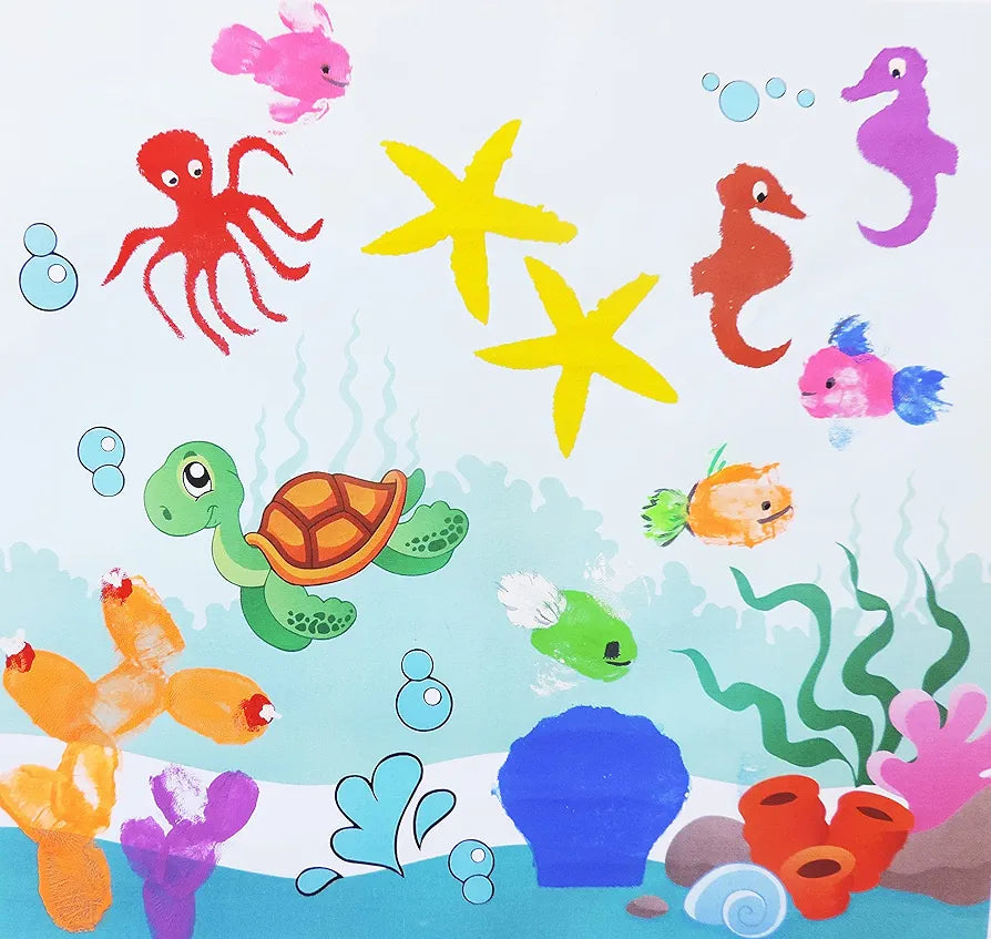 My first painting Kit special Kit for Kids to learn different techniques of painting painting Kit contains child safe non toxic paints