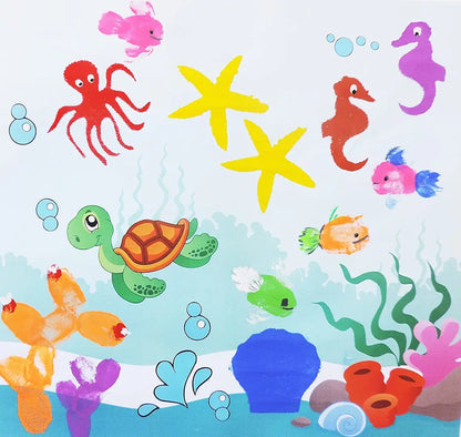 My first painting Kit special Kit for Kids to learn different techniques of painting painting Kit contains child safe non toxic paints