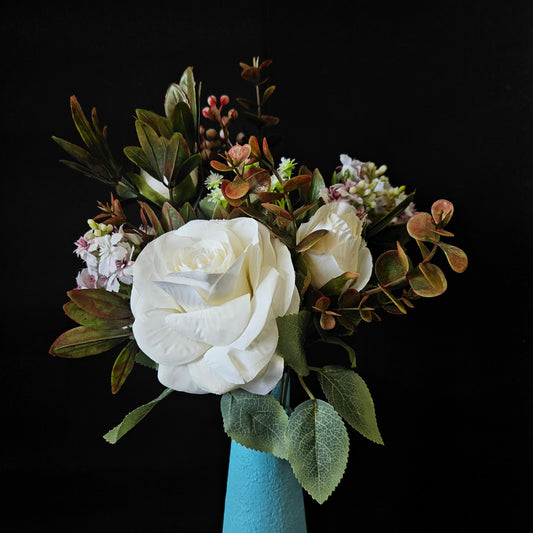 Artificial banquet rose floweral bunch to bring attractive & elegant look to your home