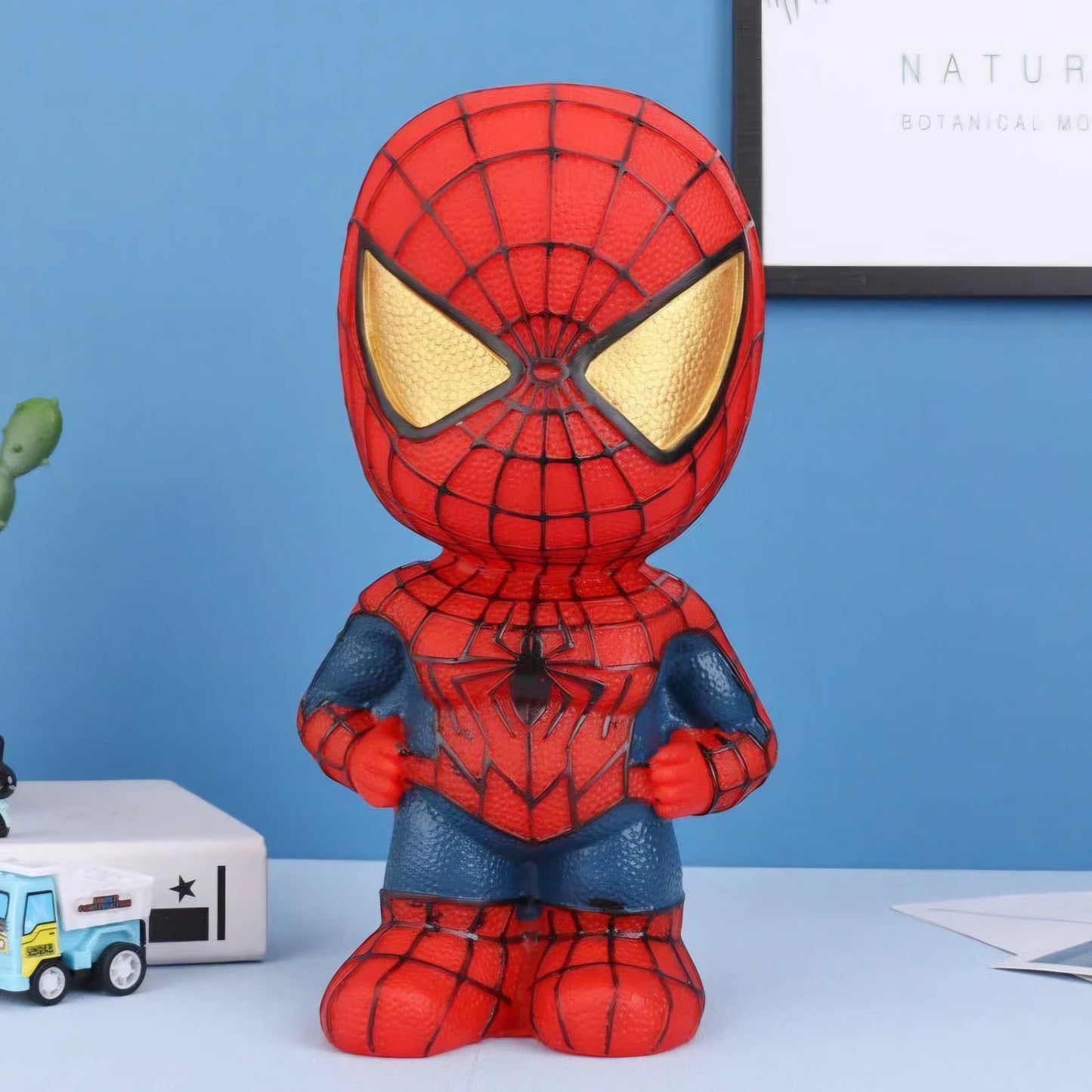 Spiderman & Captain America edition cute money bank for Kids