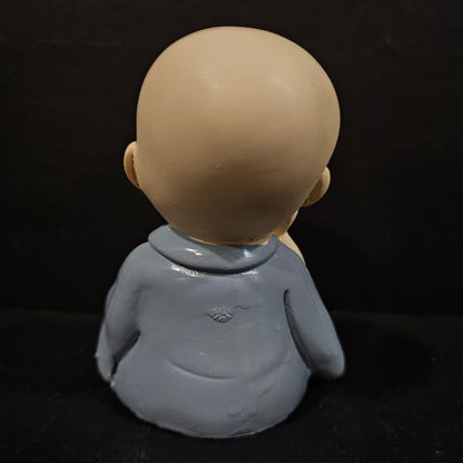 Handcrafted Resin Little Sitting Buddha Showpiece/Idols for Home Decor
