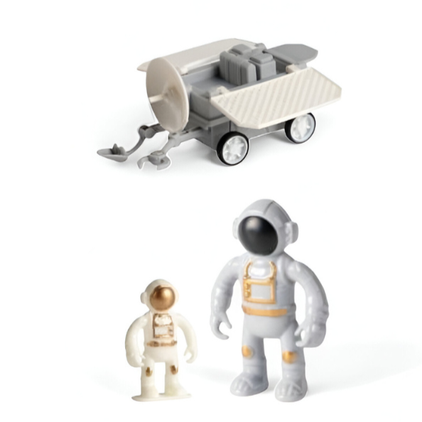 Space Explorer Toy Set – Rocket Ship, Astronaut Figures & Rover Playset for Kids | Rocket & Shuttle Adventure Kit