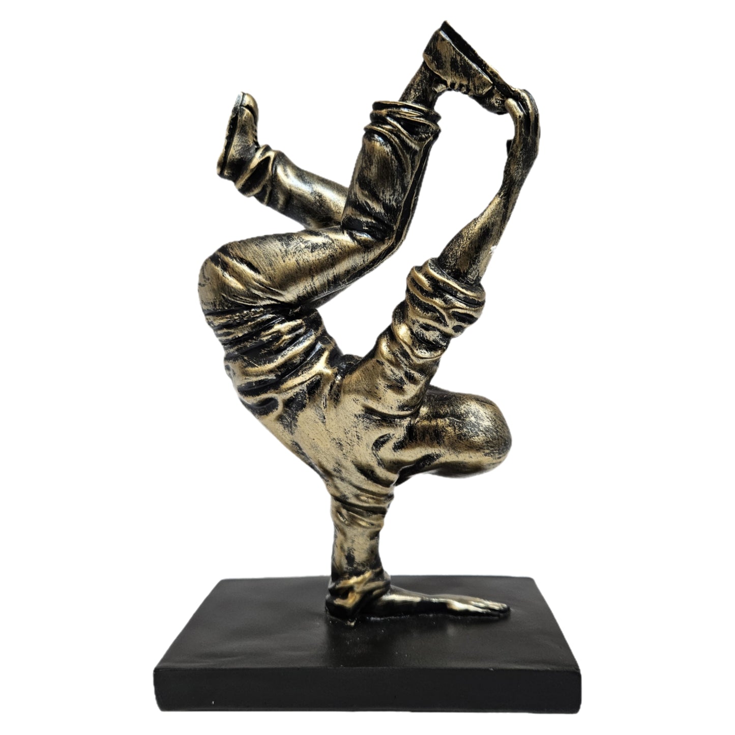 Street Dance Pose Sculpture, Statue of A Street Dancer, Street Dancer Figurine Ornament, Gifts for Office Home Decoration
