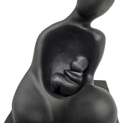 Mother Child Statue Showpiece for Home Decor Office Table Decoration - Baby Shower for Mom, to Be Mom Handcrafted Figurine Mother Baby Showpiece