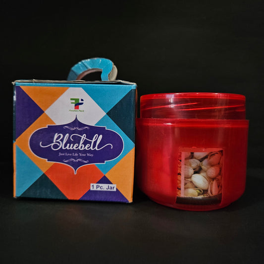 Blue bell just live life your way glass storage jar for multi purpose usage