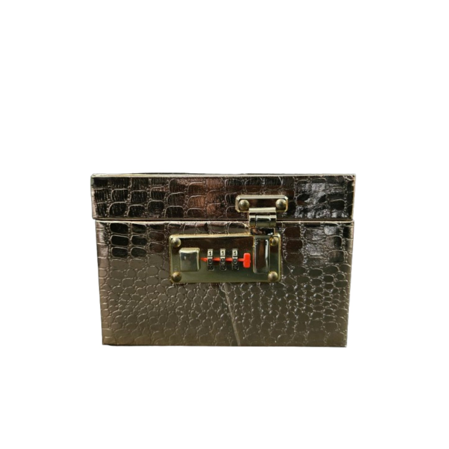 Jewellery Box For Women,Portable Travel Jewellery Organiser Box For Ring,Earrings & Bracelet with number locking