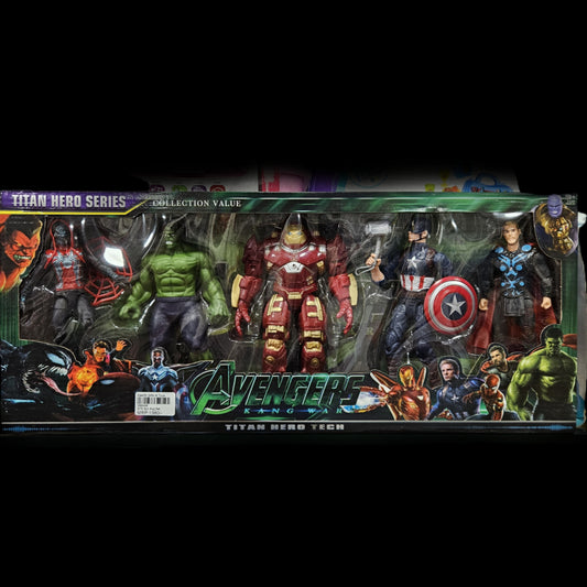 Avengers titan hero series 5pcs set Action Figures