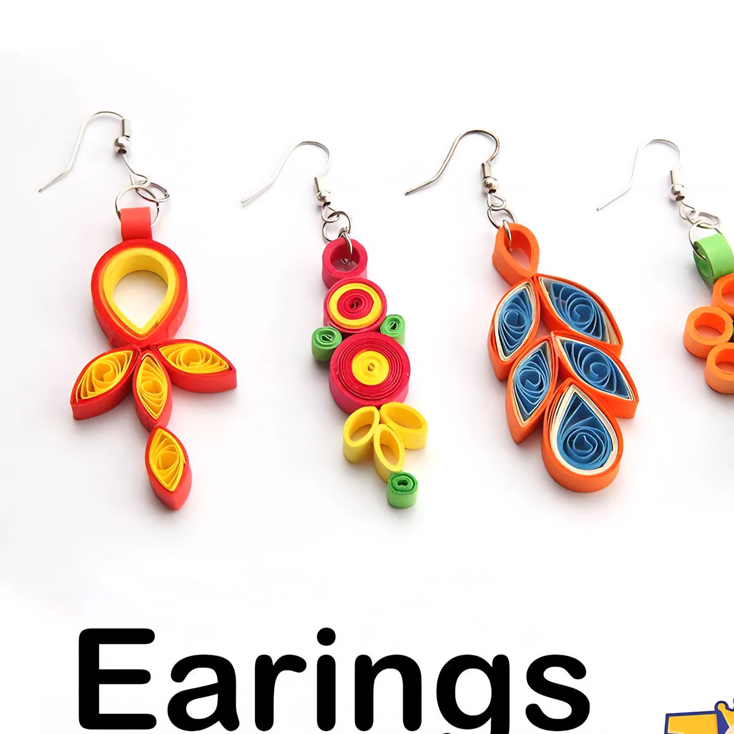 Paper Quilling Jewellery Jr Art and Craft for Kids & Girls 5 Years and Above