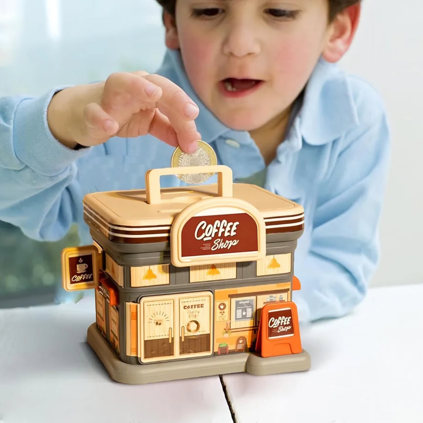 Premium Quality Atm Money bank with safe locker for Kids