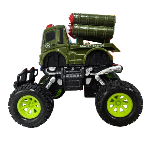 Motor chariot push military missile carrier Toy