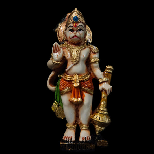 Lord Hanuman Idol for Car Dashboard Home Decor, Pooja, Office/Showroom/Shop Tables,Gift, Return Gifts God Maruti