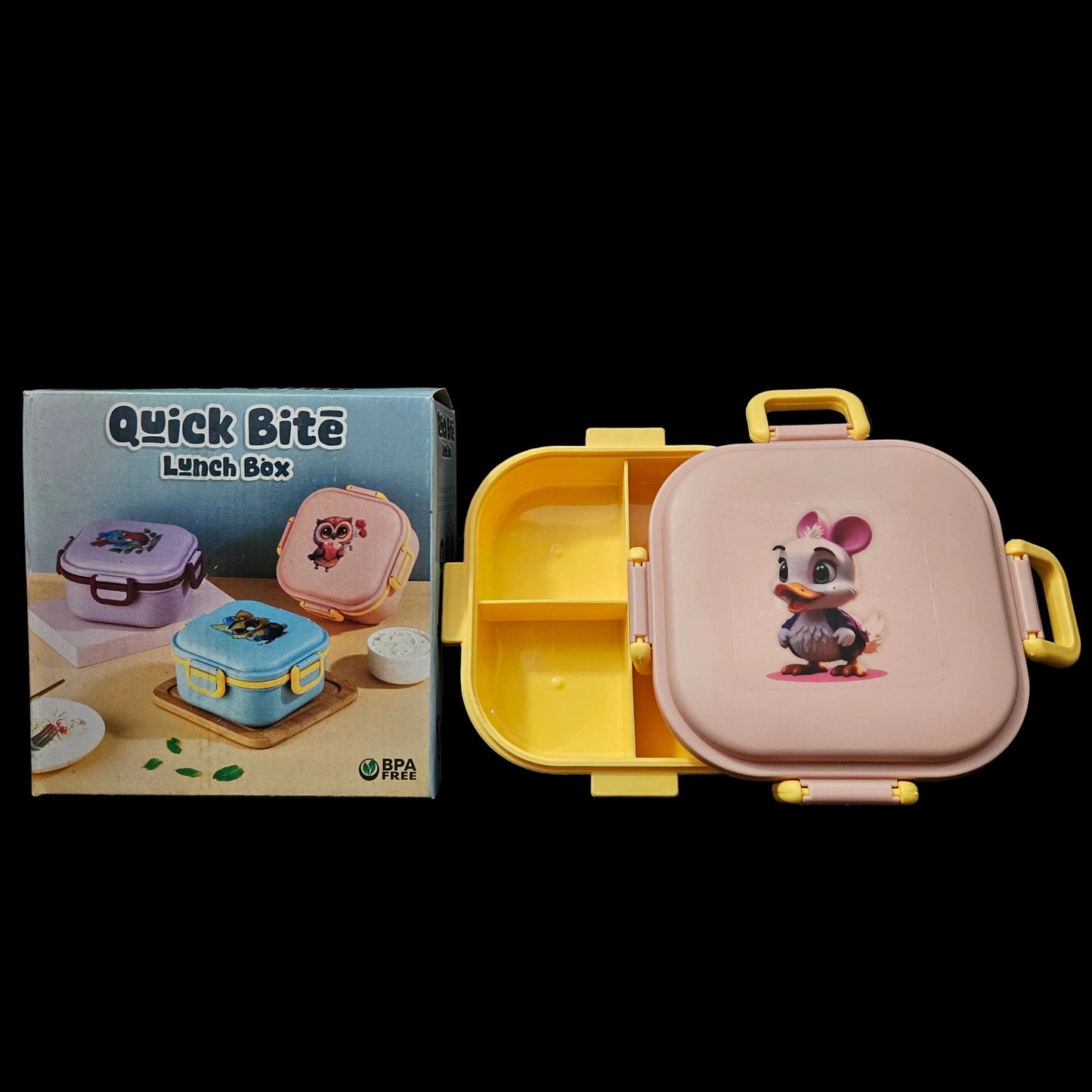 Quick Bite Lunch Box for kids Perfect for Return gifting