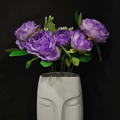 Artificial Chinese peony floweral bunch to bring elegant look to your home & Garden