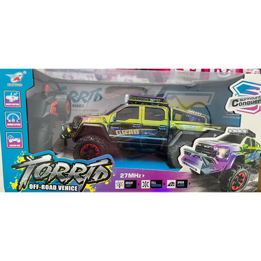Torrtd off-road vehicle remote Control car with bright lights,full function& speed along battery Rechargeable rc car