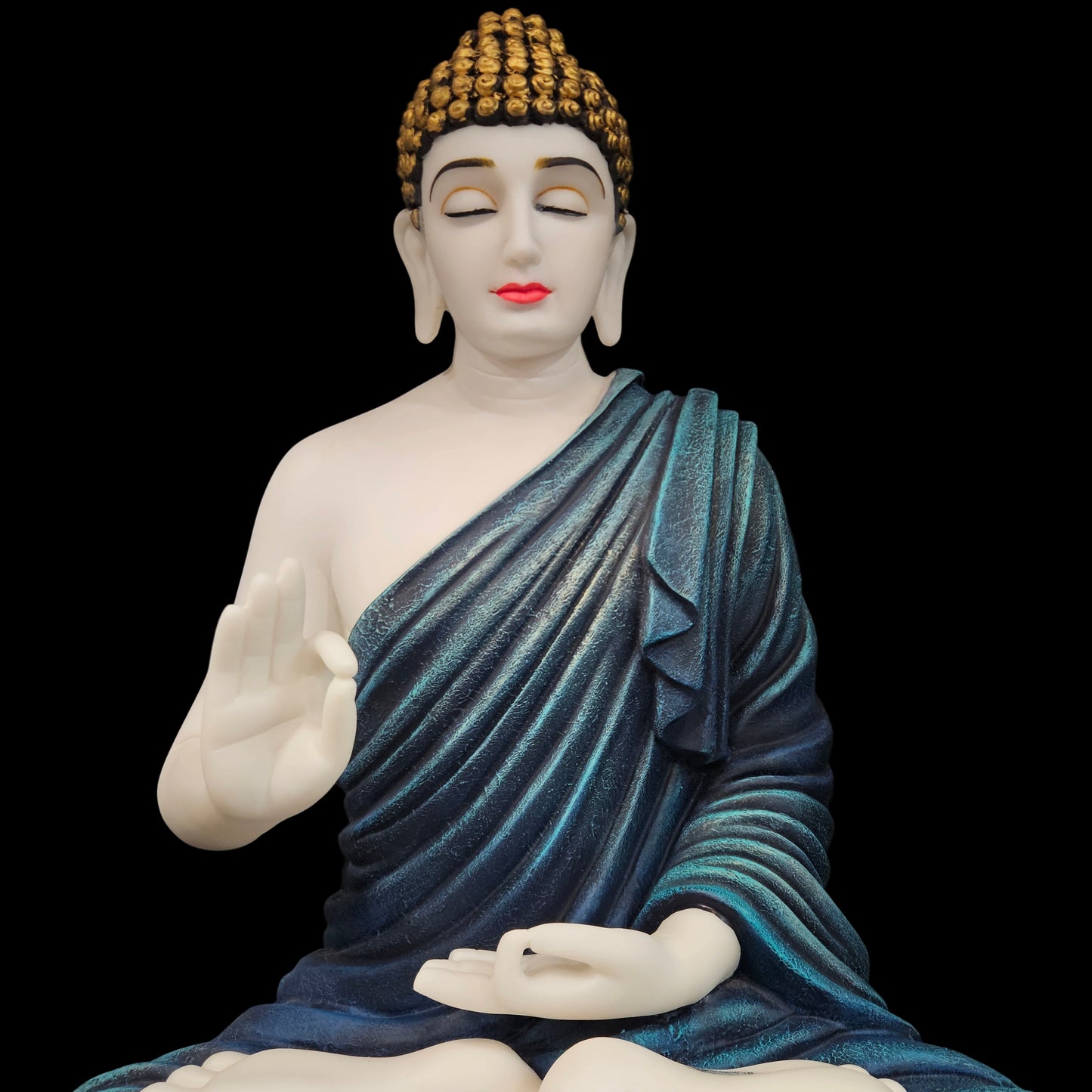 Meditating big size Buddha Statue Figurine Decorative for Home & Office