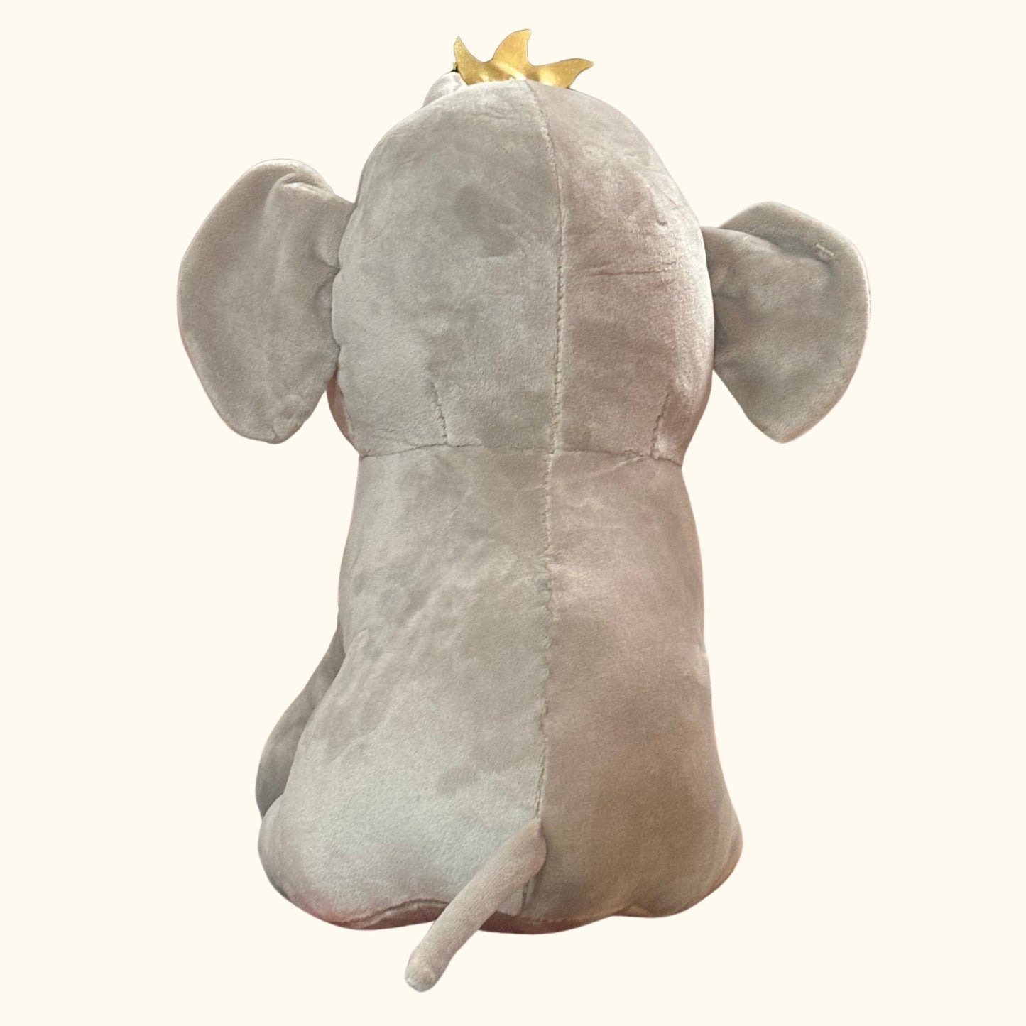 Crown Stuffed Elephant for Kids, Girls & Children Playing Crown Stuffed soft Toys