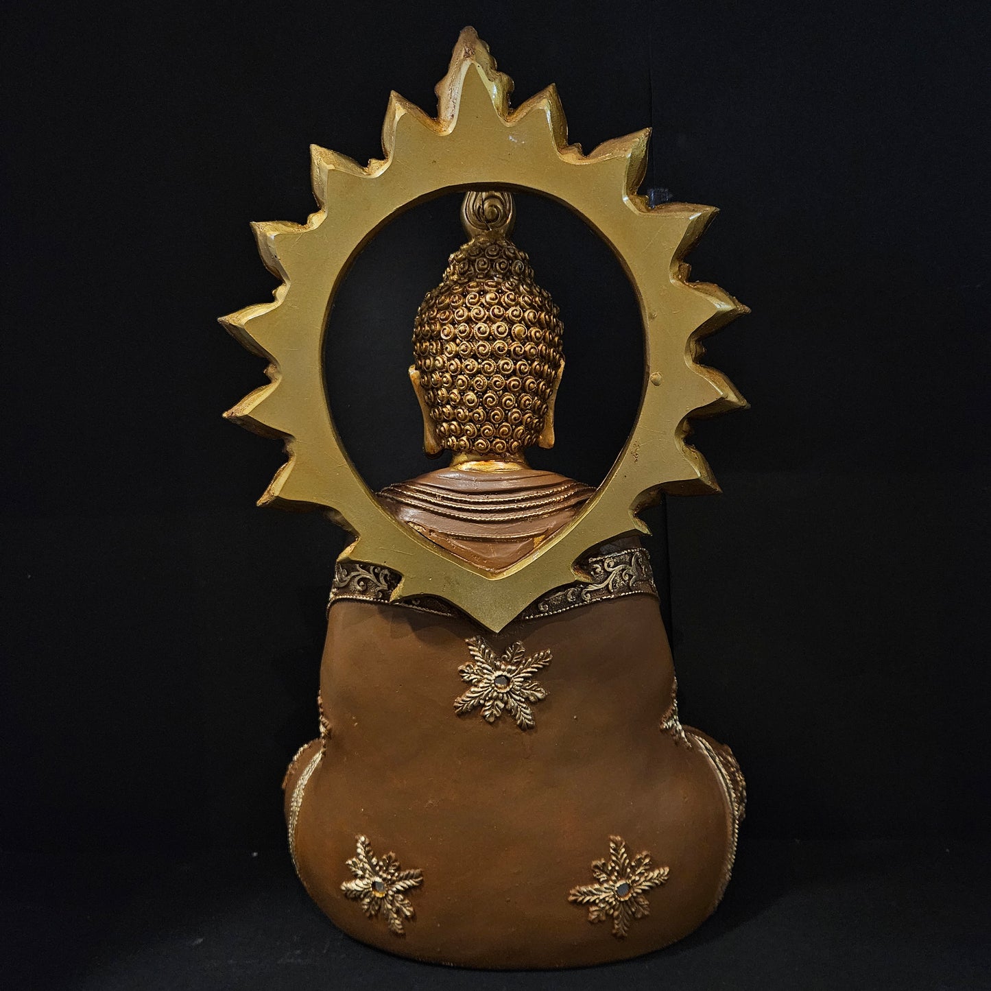 Lord Buddha with attractive stones designe sitting for home & Pooja room decor