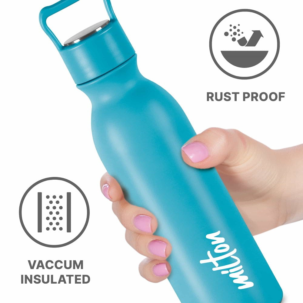 Milton Alice 600 Thermosteel Bottle 100% leak-proof & easy carrying(580ml)
