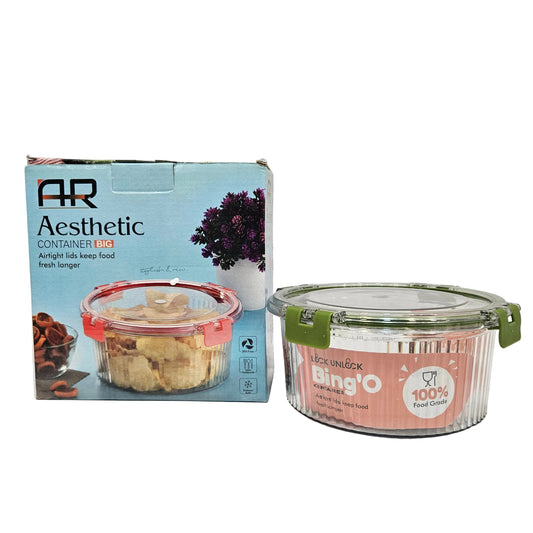 AR Aesthetic Big size Clip locking Storage Container with Airtight lid perfect for Return gifting