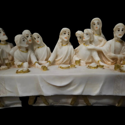 The Last Supper table Sculpture Statue Showpiece Figurine
