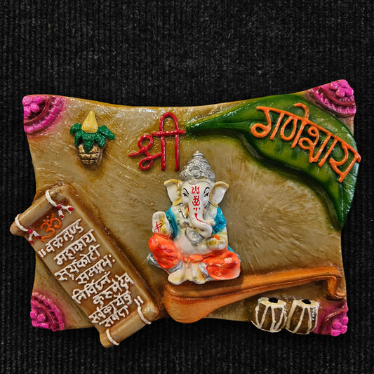 Exclusive Resin Art Ganesha Shlok Wall Hanging