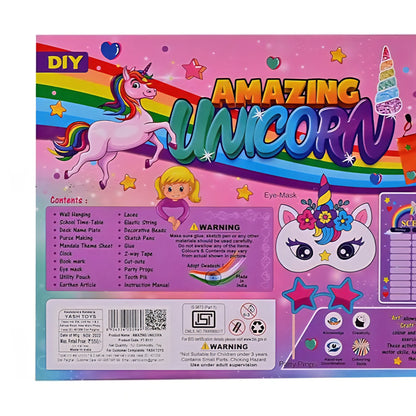 Amazing Unicorn DIY Art & Craft Kit for 3+ Age Kids