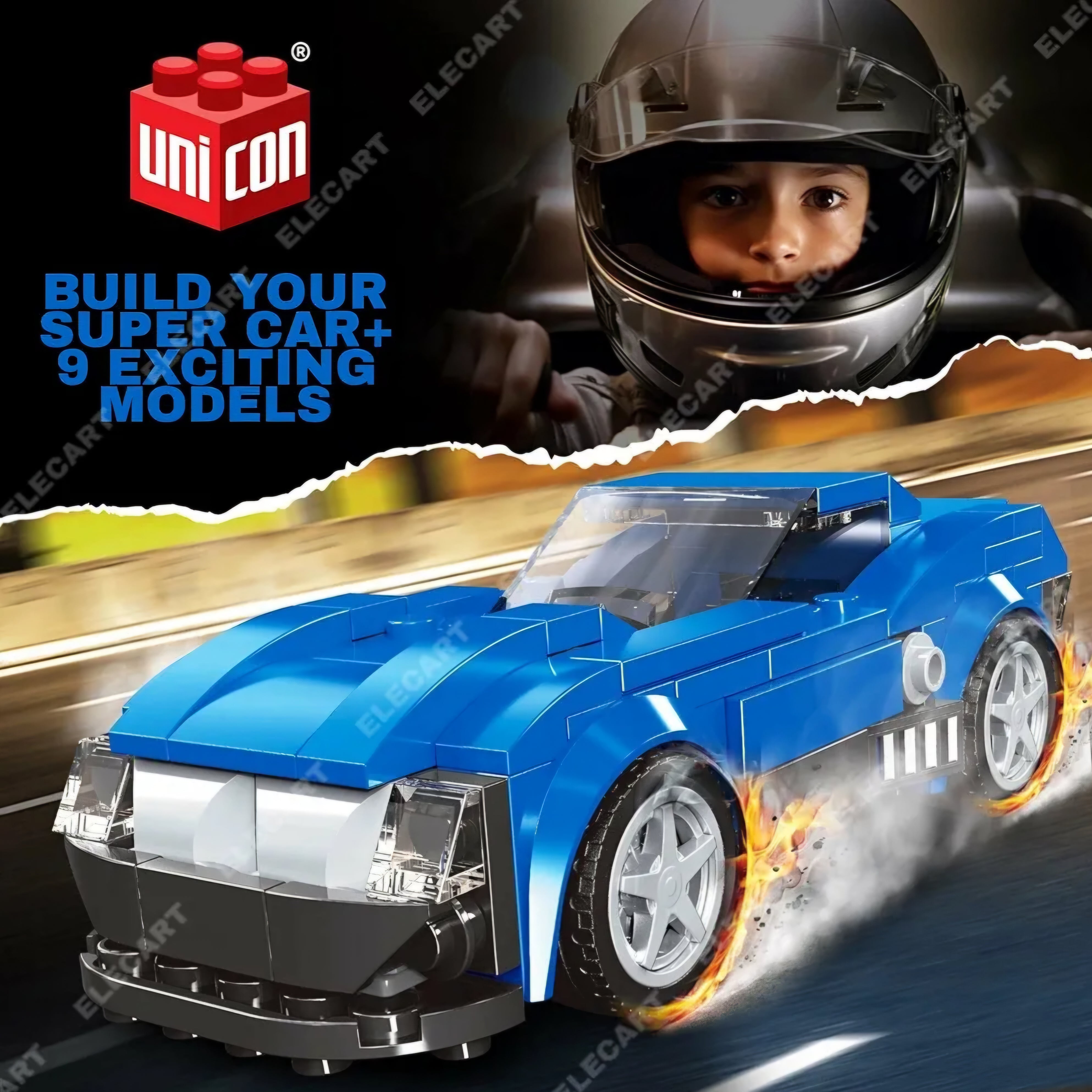 Be Cool Multificence Super Run Finals 31018 with 208+pcs for kids