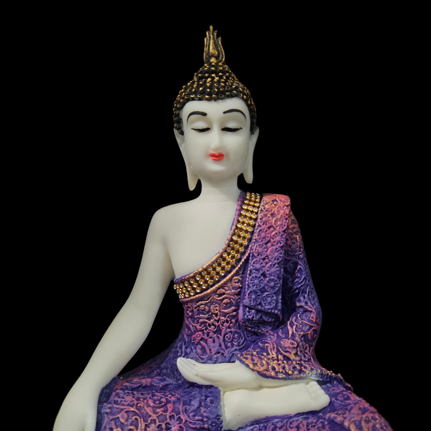 Meditating Meditating Blessing Buddha Statue Figurine Decorative for Home & Office