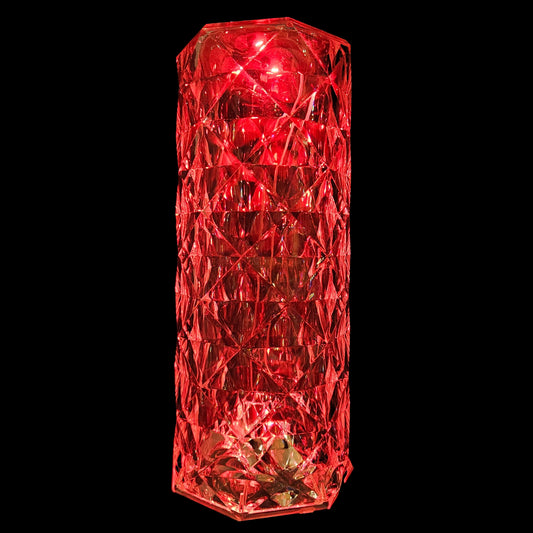 Star Master Rose Diamond Table Lamp USB Charging Touch Lamp